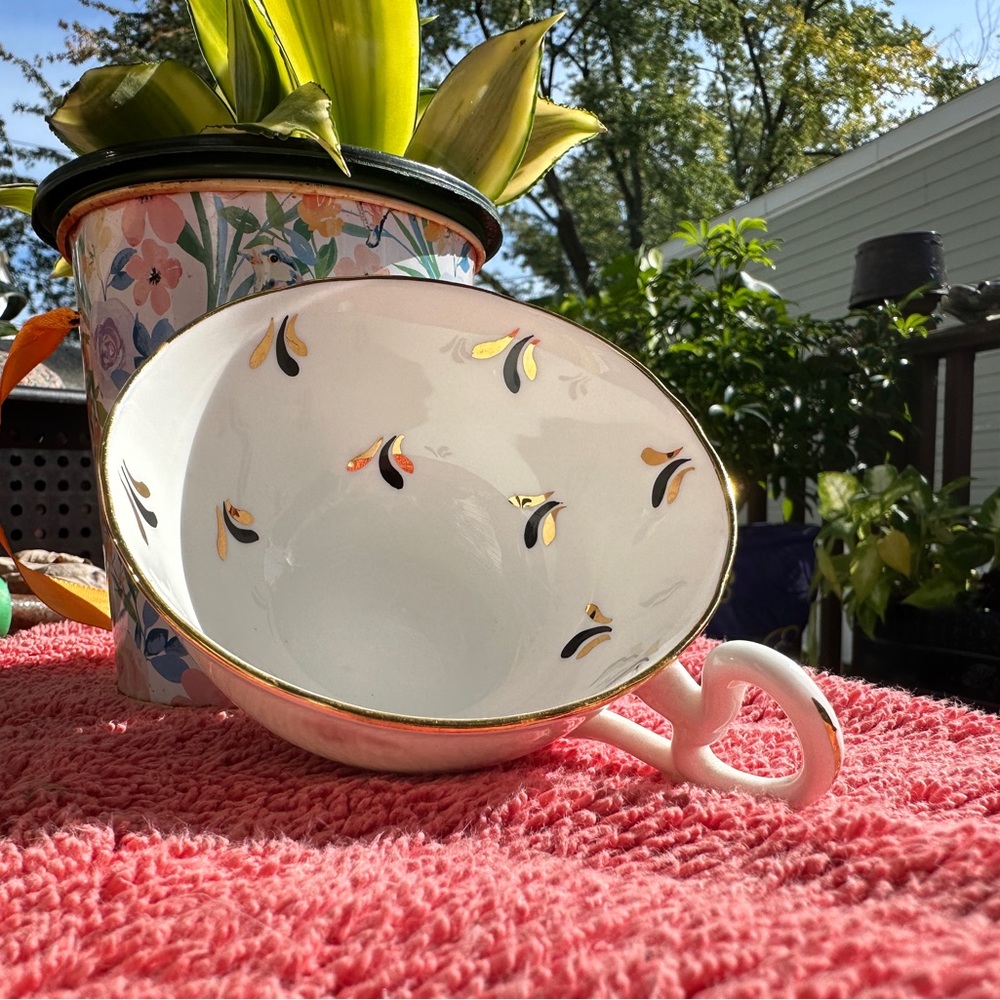 Royal Crafton Bone China teacup, numbered